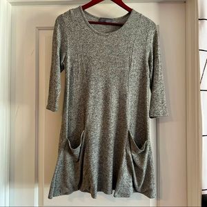 Gray Chenille Dress, Size M
